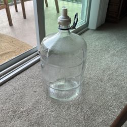 5 Gallon Glass Water Jug