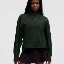 NWT Lululemon Define Relaxed-Fit Jacket *Luon in  Rainforest Green  size 6