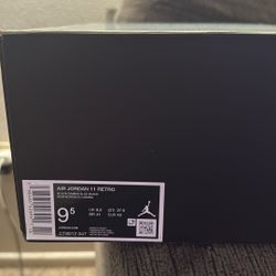 Jordan 11 Gamma blue size 9.5M