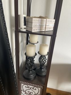 Living Room Lamp with Decors