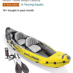 2 Person Inflatable Kayak 