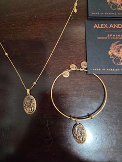 Alex and Ani Sphinx set