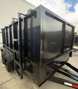 New Hydraulic Dump Trailer with Diamond Walls 💎