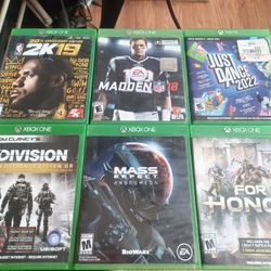 PRE-OWNED GAMES BUNDLE FOR XBOX $65 FINAL PRICE SAME DAY SHIPPING 