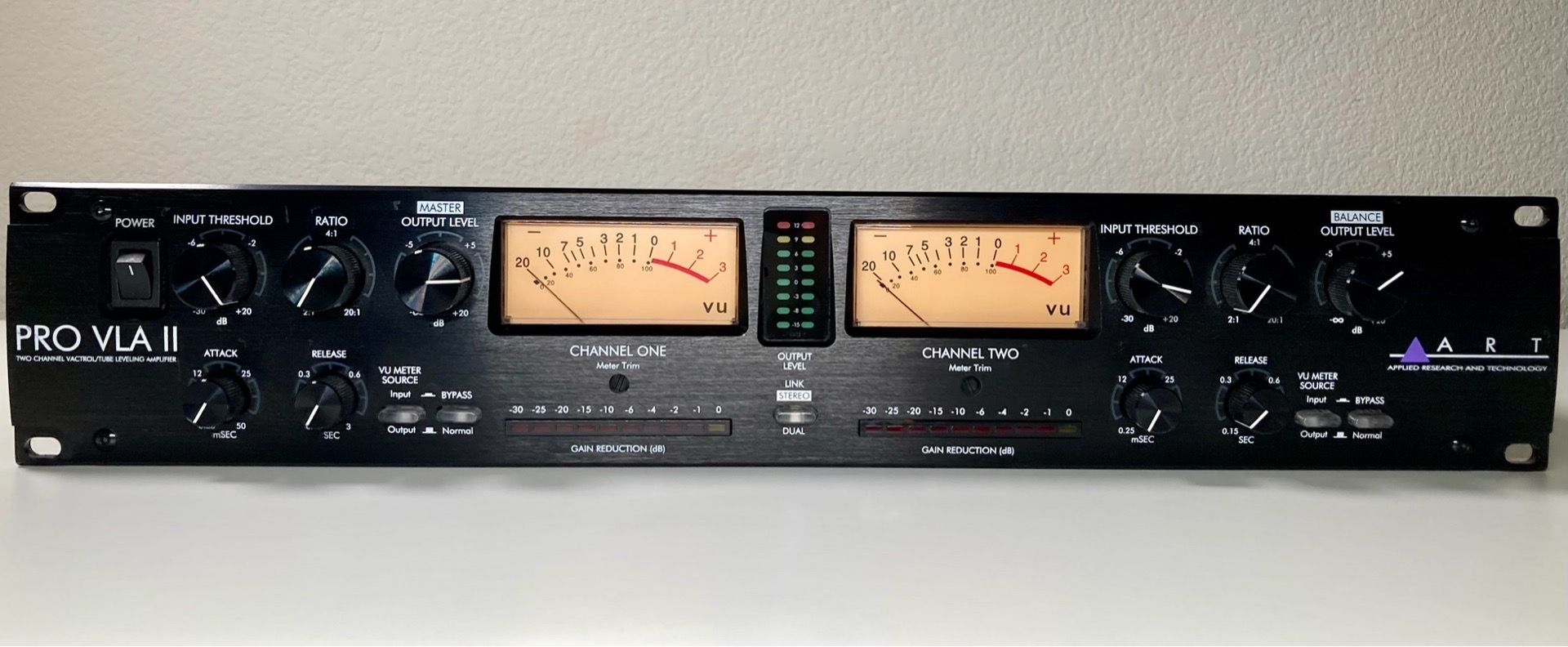 ART Pro VLA II Tube Compressor - Upgraded Tung-Sol Tubes (Fully Tested)