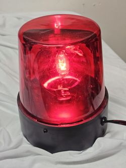 Red Flashing Police Style Done Light 