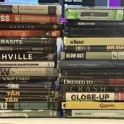 4k Blu Ray Collection 