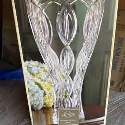 14 Inch Vintage Ribbon Vase By Lennox