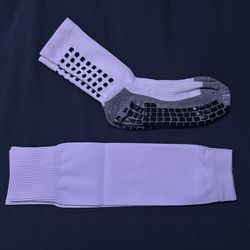 Grip Socks With Leg Sleeves Or With Out Leg Sleeves
