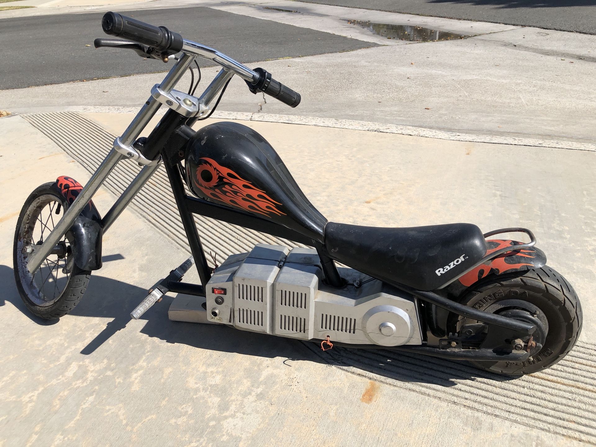 Razor mini motorcycle scooter chopper Harley davidson