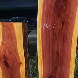 Live Edge Cedar Boards