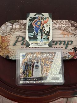 Draymond Green 2017-18 Panini Prizm Get Hyped! Fast Break #GH-DG Golden State