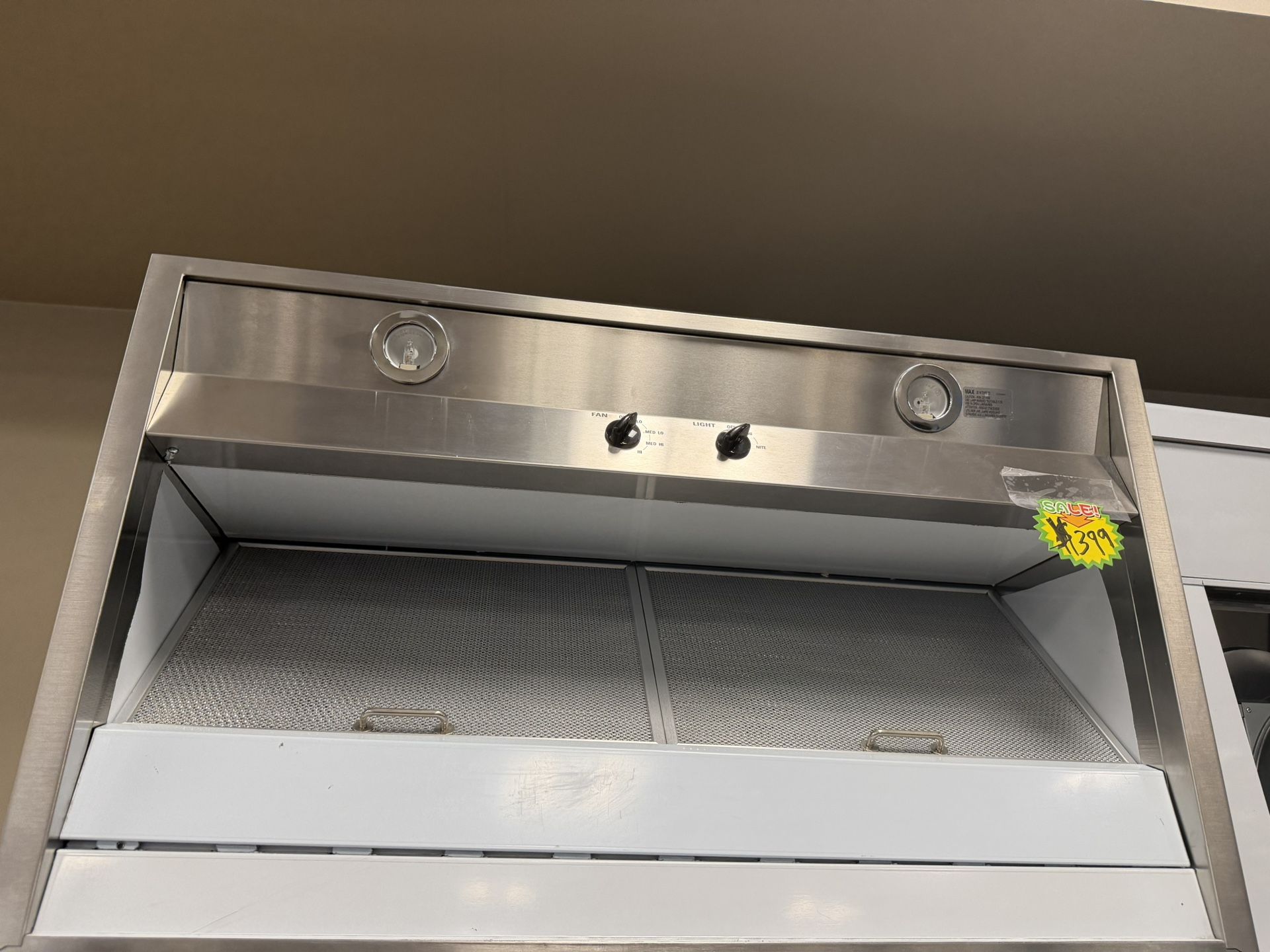 Café 36" Commercial-Style Wall Mount Range Hood. 