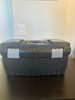 Portable Tool Box with removable organizers