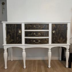 Vintage Wooden Entry/ Console Table