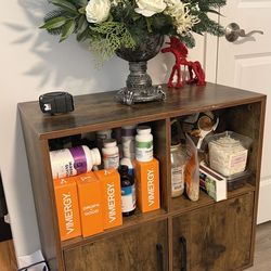 Storage cabinet, nightstand brown