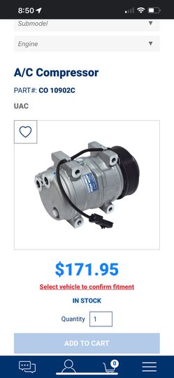 A/C Compressor CO 10902C