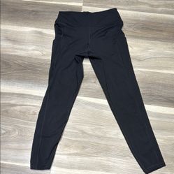 American Eagle Outfitters Leggings black with pockets size medium
