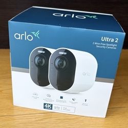 Arlo Ultra 2 Security Camera System Bundle