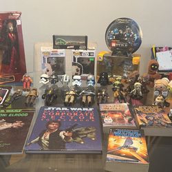 Star Wars Black Series Loose Figures, Books, Helmets, Droids, Funko Pops
