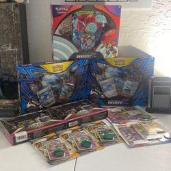 Pokémon Cards 27 Booster Packs 5 Boxes 5 Blister Promo Packs Battle Styles Vivid Voltage Shining Fates Darkness Ablaze 