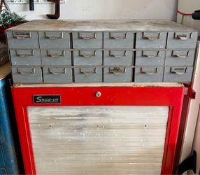 Metal storage parts drawers
