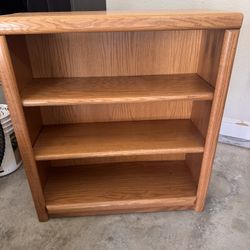 Oak Bookshelf 