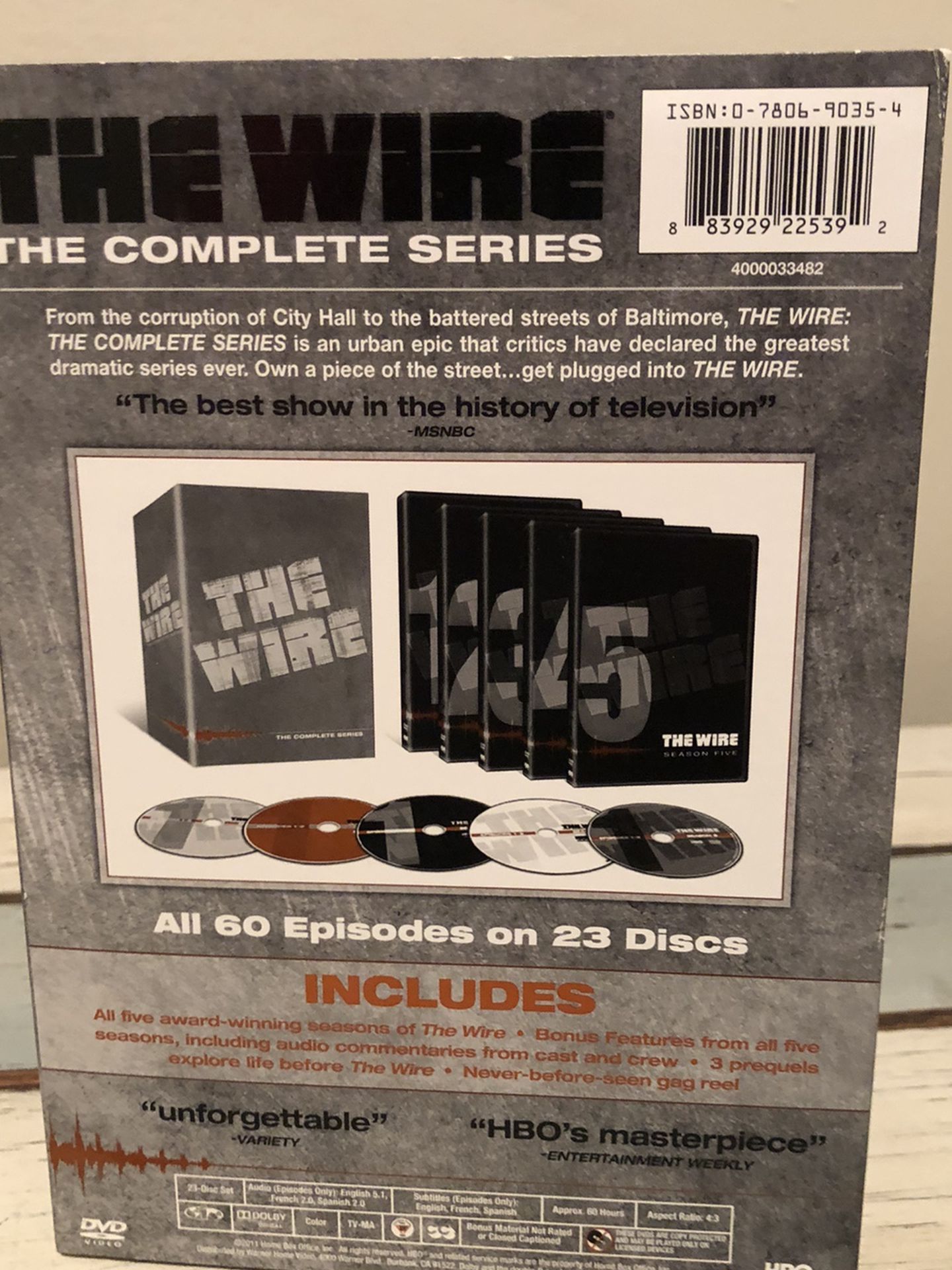 The Wire Complete Set