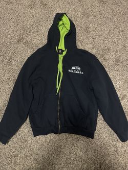 Womens Seahawks Zip Up 