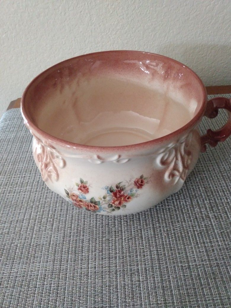 Huge Ceramic Tea Cup/Planter