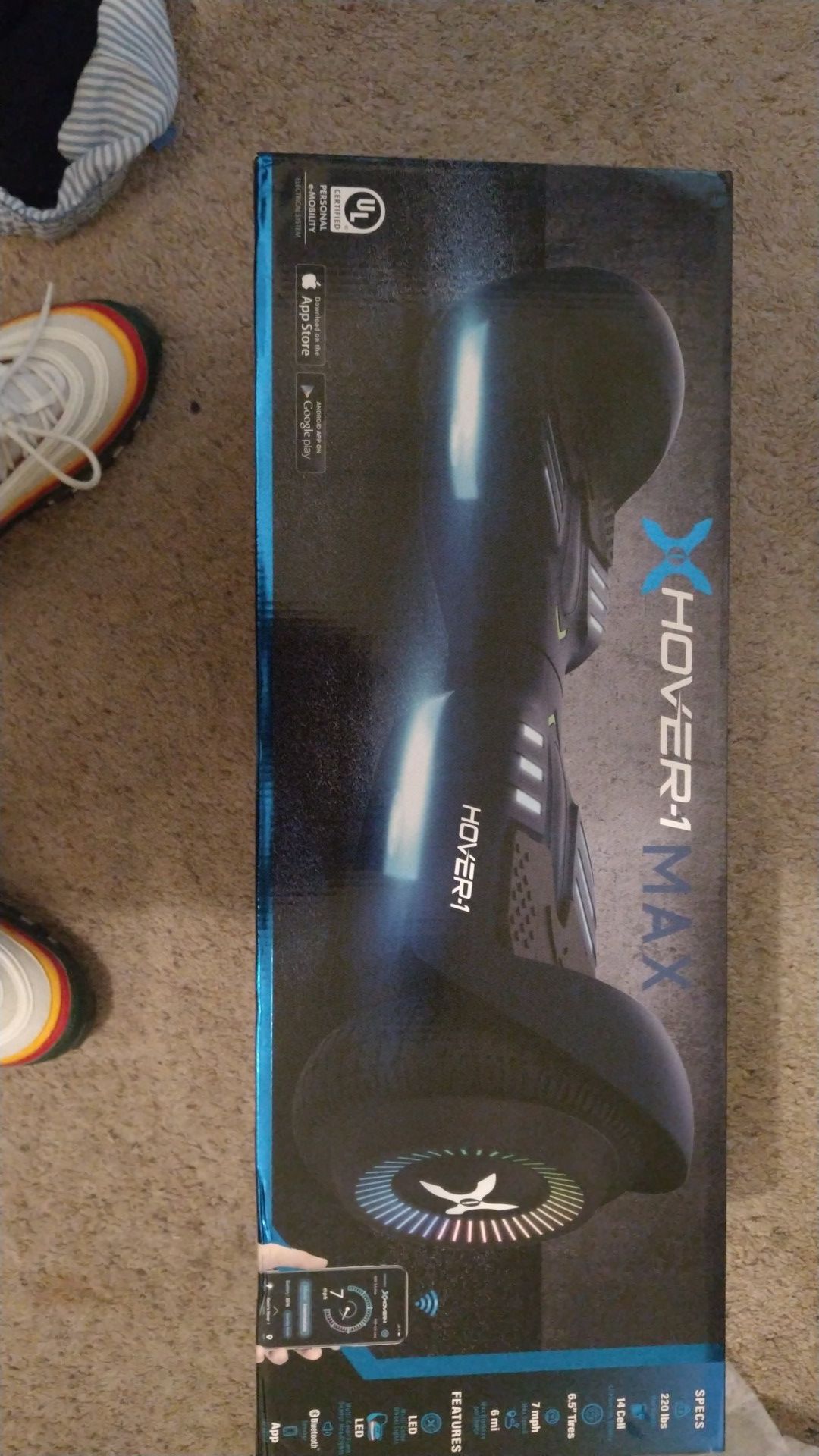 New hoverboard still in the box never used