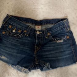 True Religion Woman’s Navy Blue Shorts
