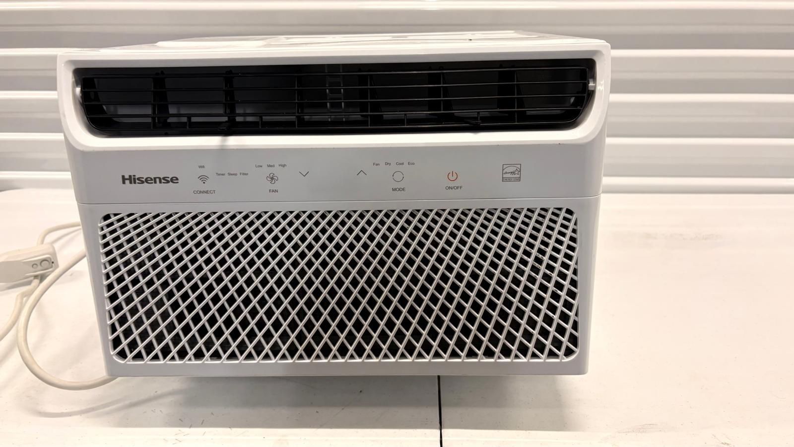 Hisense 10,000 BTU WiFi Window AC – White – $225