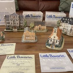 Full Set Of 6 - Vintage Little Bavaria Sister M.I.Hummel - Germany