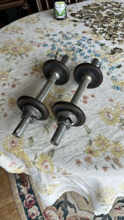 1950’s Hand Barbells: Healthways Hollywood
