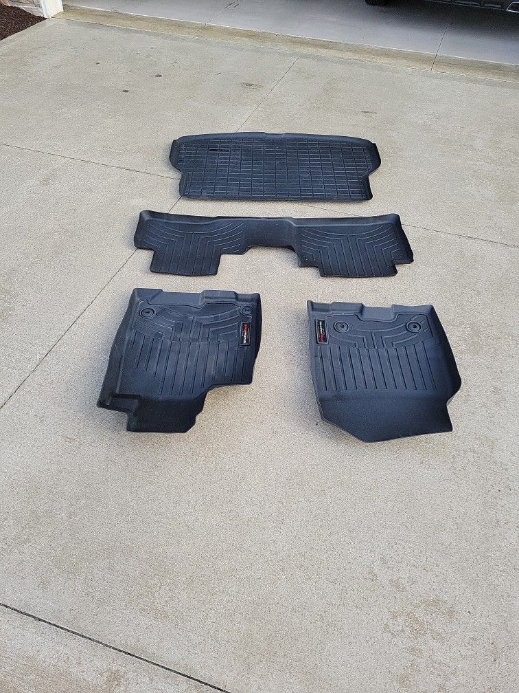 2013-2018 Acura RDX Weather Tech Floormats And Cargo Liner