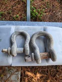 Shackles for Boat Anchor Chain 3 1/4 and 4 3/4 Inch