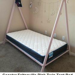 Coaster Faltonville Pink Twin Bed