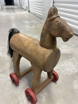 Antique Wooden Horse