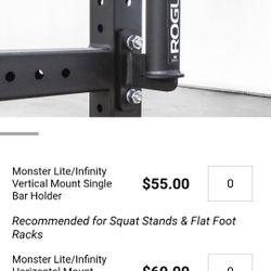 Rogue Horizontal Barbell Holder 