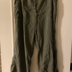 Vintage Boho  Drawstring Pants 