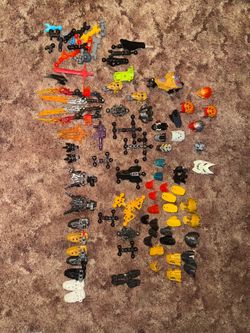 Lego bionical lot loose peices