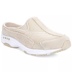 Easy Spirit Traveltime Mule Womens Natural Sneakers  Size 9.5- New in Box
