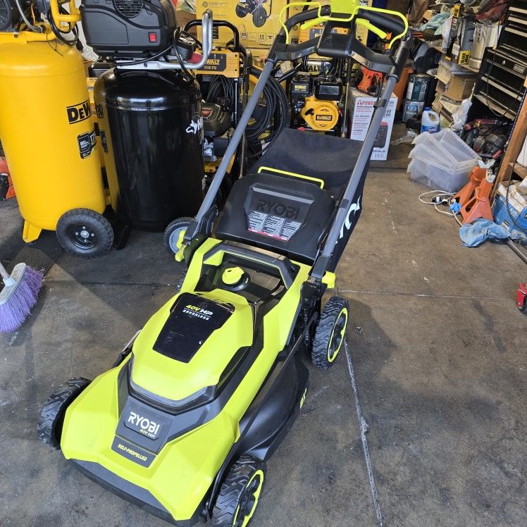 Ryobi 40V HP Brushless 21 in. Cordless Battery Walk Behind Push Lawn Mower