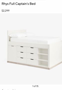 Rhys Full Captain’s Bed