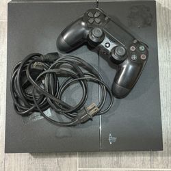 PS4 With Cords And Controller 