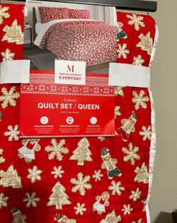 HTF Martha Stewart Gingerbread Quilt 