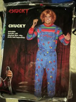 ADULT XL CHUCKY COSTUME