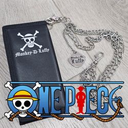 ☆NEW☆ IMPORTED From JAPAN ONEPIECE STAMPEDE Long wallet chain Japan Manga MONKEY  Luffy ONE PIECE Anime