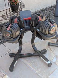 BOWFLEX DUMBBELLS